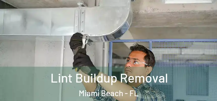 Lint Buildup Removal Miami Beach - FL